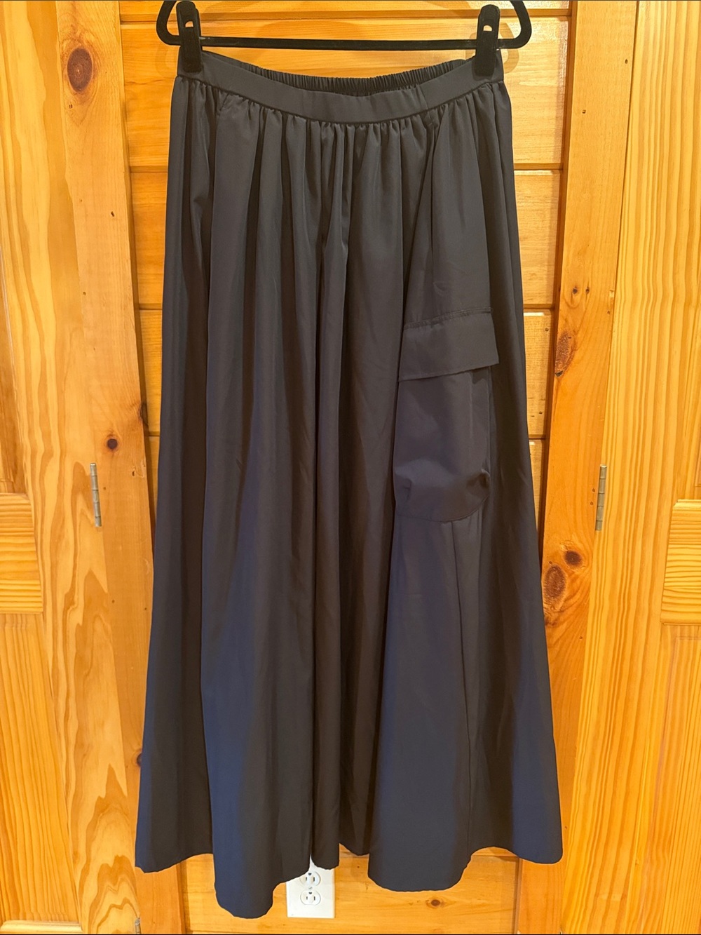 NWT! 💙 COS Utility Maxi Skirt, Navy Blue, Size 10 - Picture 4 of 8